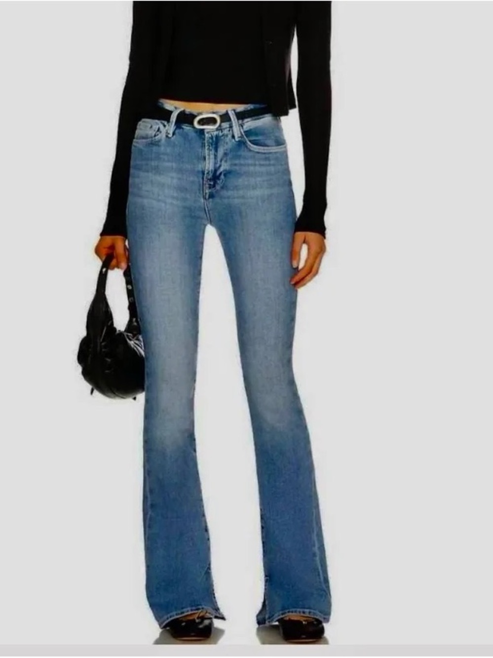 EUC Frame Le Mini Boot Medium Wash Denim size 33 / 16